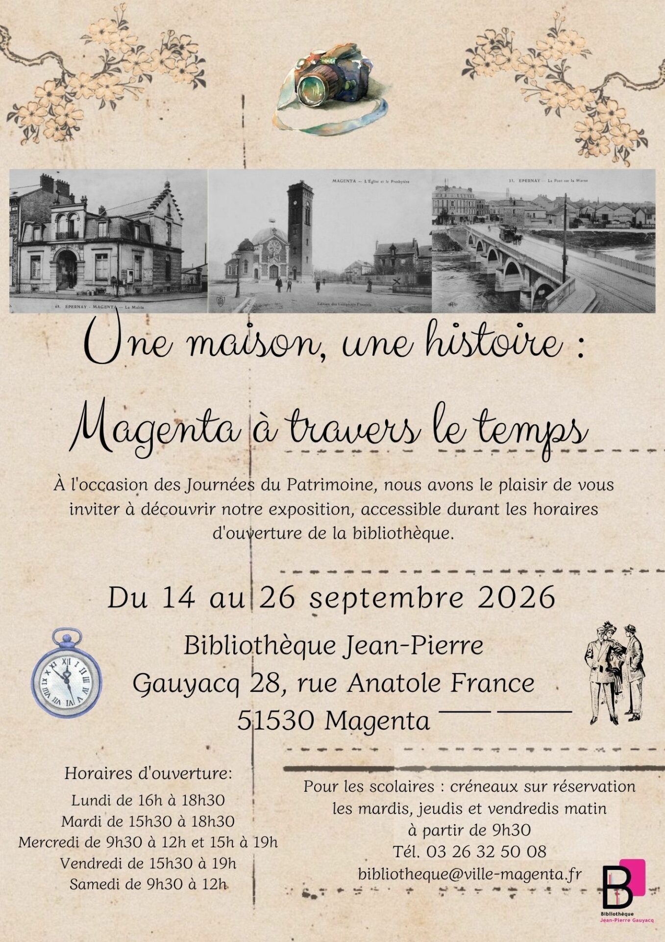 BIBLIOTHEQUE affiche 2