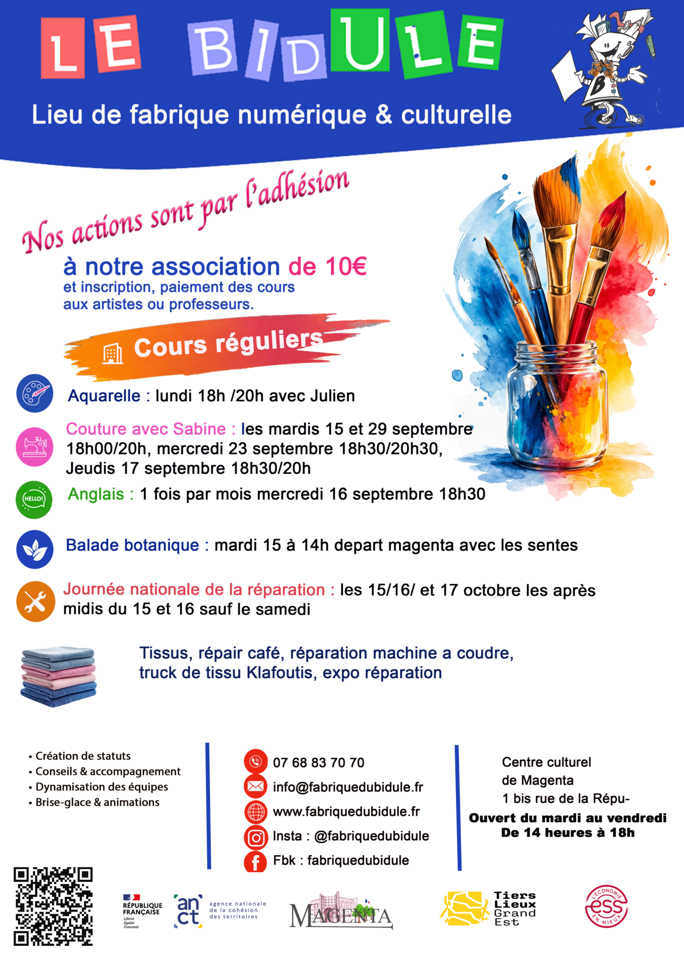 Affiche A3 le bidule Rentrée 2026